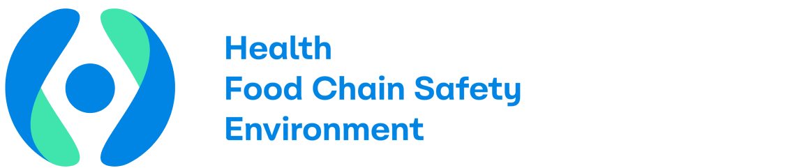 Logo Federale Overheidsdienst Volksgezondheid, Veiligheid van de voedselketen en leefmilieu